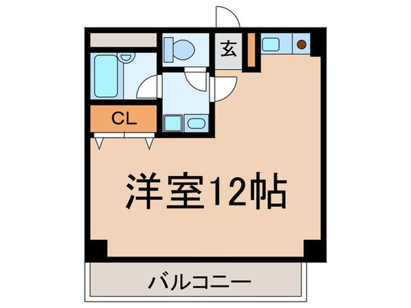 フロ－ラル栄の物件間取画像